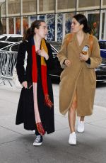 CECILY STRONG Arrives at NBC Studios in New York 03/26/2024