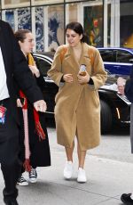 CECILY STRONG Arrives at NBC Studios in New York 03/26/2024