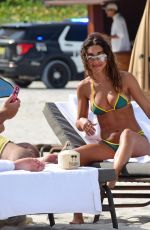 CHANTEL JEFFRIES in Bikini at a Beach in Miami 03/29/2024