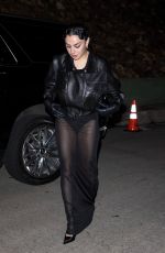 CHARLI XCX Arrives at YSL Oscar Pre-party in Hollywood 03/08/2024