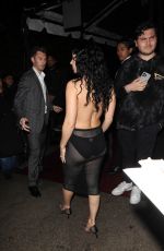CHARLI XCX Leaves Vanity Fair Event at Bar Marmont in Los Angeles 03/06/2024