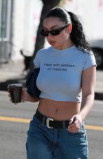 CHARLI XCX Out for Coffee in Los Feliz 03/14/2024