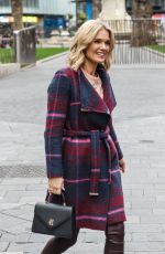 CHARLOTTE HAWKINS Arrives at Her Classic FM Show in London 03/22/2024