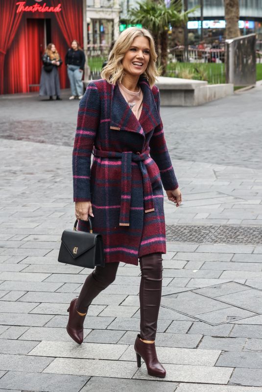 CHARLOTTE HAWKINS Arrives at Her Classic FM Show in London 03/22/2024