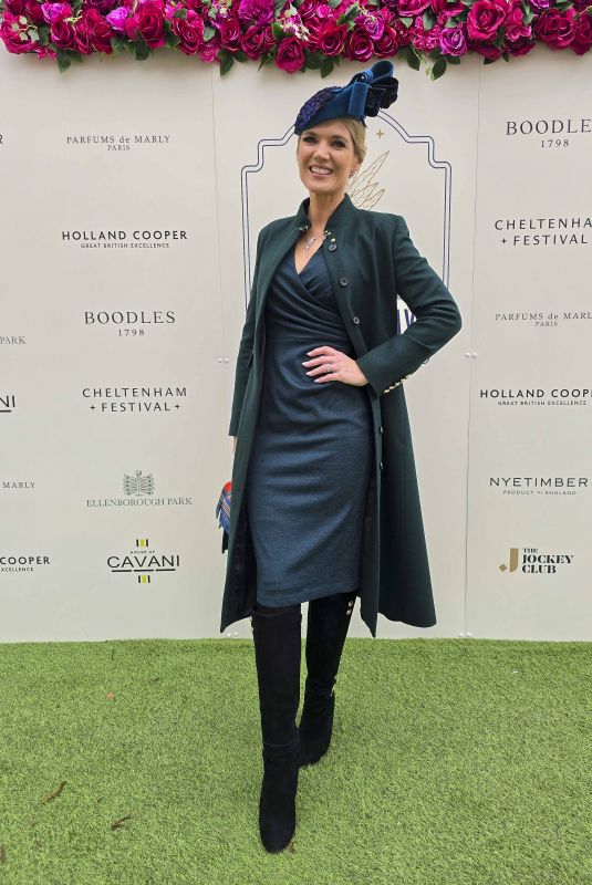 CHARLOTTE HAWKINS at Cheltenham Festival 2024 Gloucestershire 03/13/2024