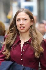 CHELSEA CLINTON Out and About in New York 03/08/2024