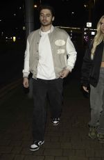 CHLOE BURROWS and Harry Johnson Out in Waltham Forest 03/14/2024