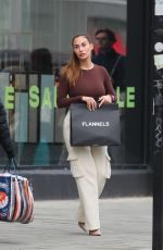CHLOE GOODMAN Out Shopping in Brighton 03/13/2024
