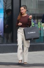 CHLOE GOODMAN Out Shopping in Brighton 03/13/2024