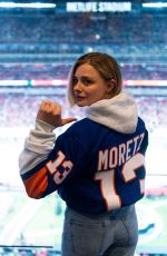 CHLOE MORETZ  at 2024 Navy Federal Credit Union Stadium Series - Philadelphia Flyers v New Jersey Devils 02/17/2024