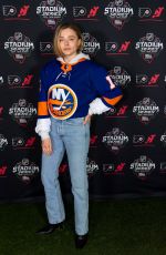 CHLOE MORETZ  at 2024 Navy Federal Credit Union Stadium Series - Philadelphia Flyers v New Jersey Devils 02/17/2024