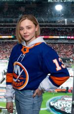 CHLOE MORETZ  at 2024 Navy Federal Credit Union Stadium Series - Philadelphia Flyers v New Jersey Devils 02/17/2024