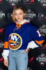 CHLOE MORETZ  at 2024 Navy Federal Credit Union Stadium Series - Philadelphia Flyers v New Jersey Devils 02/17/2024