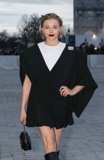 CHLOE MORETZ at Louis Vuitton Womenswear FW24-25 Fashion Show at Paris Fashion Week 03/05/2024