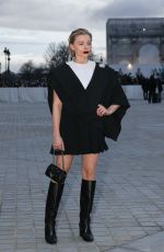 CHLOE MORETZ at Louis Vuitton Womenswear FW24-25 Fashion Show at Paris Fashion Week 03/05/2024
