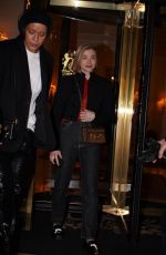 CHLOE MORETZ Out for Dinner in Paris 03/03/2024