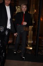 CHLOE MORETZ Out for Dinner in Paris 03/03/2024