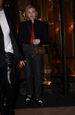 CHLOE MORETZ Out for Dinner in Paris 03/03/2024