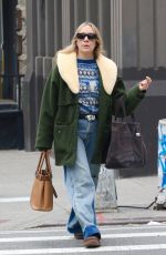 CHLOE SEVIGNY Out and About in New York 03/27/2024