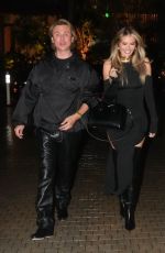 CHLOE SIMS and Food God Out with Friends at The EDITION in West Hollywood 03/05/2024