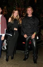 CHLOE SIMS and Food God Out with Friends at The EDITION in West Hollywood 03/05/2024