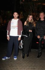 CHLOE SIMS and Food God Out with Friends at The EDITION in West Hollywood 03/05/2024