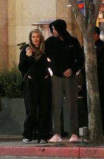 CHLOE SIMS and Miles Richie on a Date Night 03/25/2024