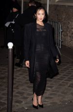 CHRISELLE LIM at Mugler Womenswear Fall/Winter 2024-2025 Show at Paris Fashion Week 03/03/2024