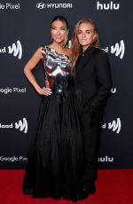 CHRISHELL STAUSE and G FLIP at 35th GLAAD Media Awards at Beverly Hilton in Beverly Hills 03/14/2024