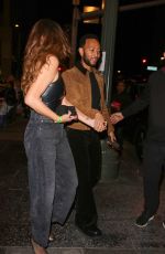 CHRISSY TEIGEN and John Legend Leaves Justin Timberlake