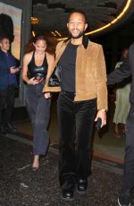 CHRISSY TEIGEN and John Legend Leaves Justin Timberlake