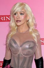 CHRISTINA AGUILERA at Clarins Multi Active Launch Party in Los Angeles 03/15/2024