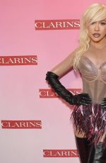 CHRISTINA AGUILERA at Clarins Multi Active Launch Party in Los Angeles 03/15/2024