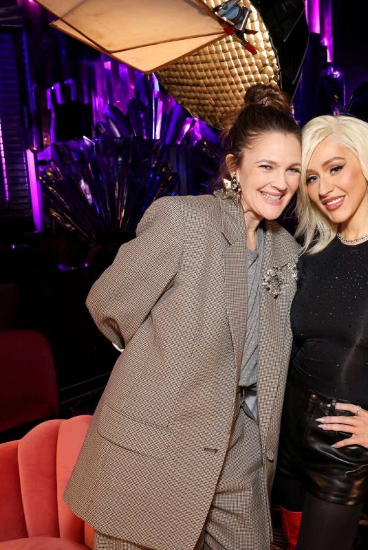 CHRISTINA AGUILERA at Drew Barrymore Show 02/24/2024