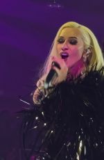 CHRISTINA AGUILERA Performs at The Voltaire in Las Vegas 03/03/2024
