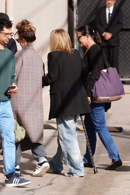 CHRISTINA APPLEGATE Arrives at Jimmy Kimmel Live in Hollywood 03/18/2024