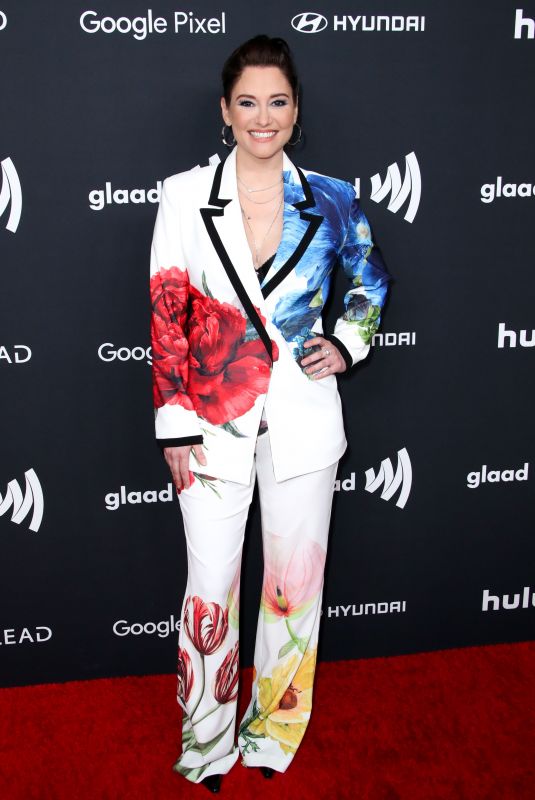CHYLER LEIGH at 35th Annual GLAAD Media Awards in Beverly Hills 03/14/2024