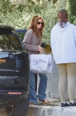 CINDY CRAWFORD and Rande Gerber Arrives at a Studio in Beverly Hills 03/18/2024