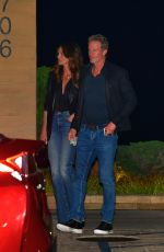 CINDY CRAWFORD and Rande Gerber on a Dinner Date at Nobu in Malibu 03/09/2024