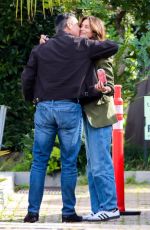 CINDY CRAWFORD Meeting up With a Friend in Malibu 03/13/2024