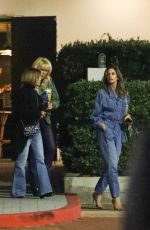 CINDY CRAWFORD Out for Dinner with Friends at Lucky