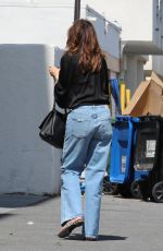 CINDY CRAWFORD Picks up a Light Lunch While Shopping in Beverly Hills 03/26/2024
