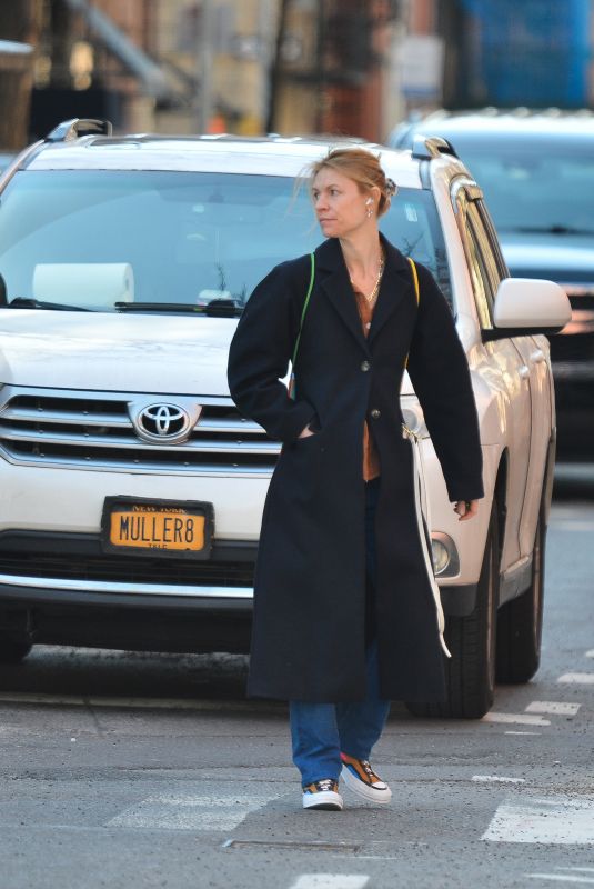 CLAIRE DANES Out and About in New York 03/17/2024