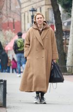 CLAIRE DANES Out and About in New York 03/20/2024