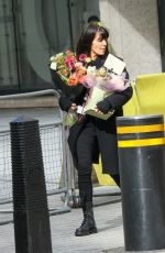 CLAUDIA WINKLEMAN Leaves Her BBC Radio Show in London 03/23/2024