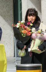 CLAUDIA WINKLEMAN Leaves Her BBC Radio Show in London 03/23/2024