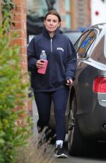 COLEEN ROONEY Leaves a Gym in Wilmslow 03/21/2024