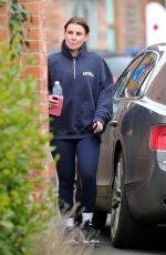 COLEEN ROONEY Leaves a Gym in Wilmslow 03/21/2024