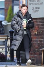 COLEEN ROONEY Leaves a Wilmslow Gym in Cheshire 03/12/2024
