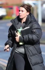 COLEEN ROONEY Leaves a Wilmslow Gym in Cheshire 03/12/2024